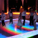 LED Dance Floor at the Palms in Las Vegas