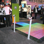 LED Dance Floor rented to Motorola