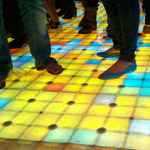 Intel rents LED dance floor for event