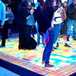 Intel rents LED dance floor for event