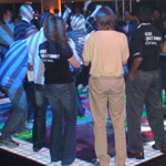 Paypal rents LED dance floor for event