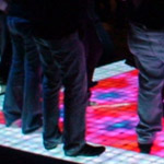 Paypal rents LED dance floor for event