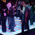 Paypal rents LED dance floor for event