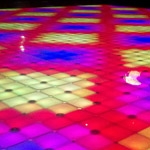 Pixar rents LED dance floor for event