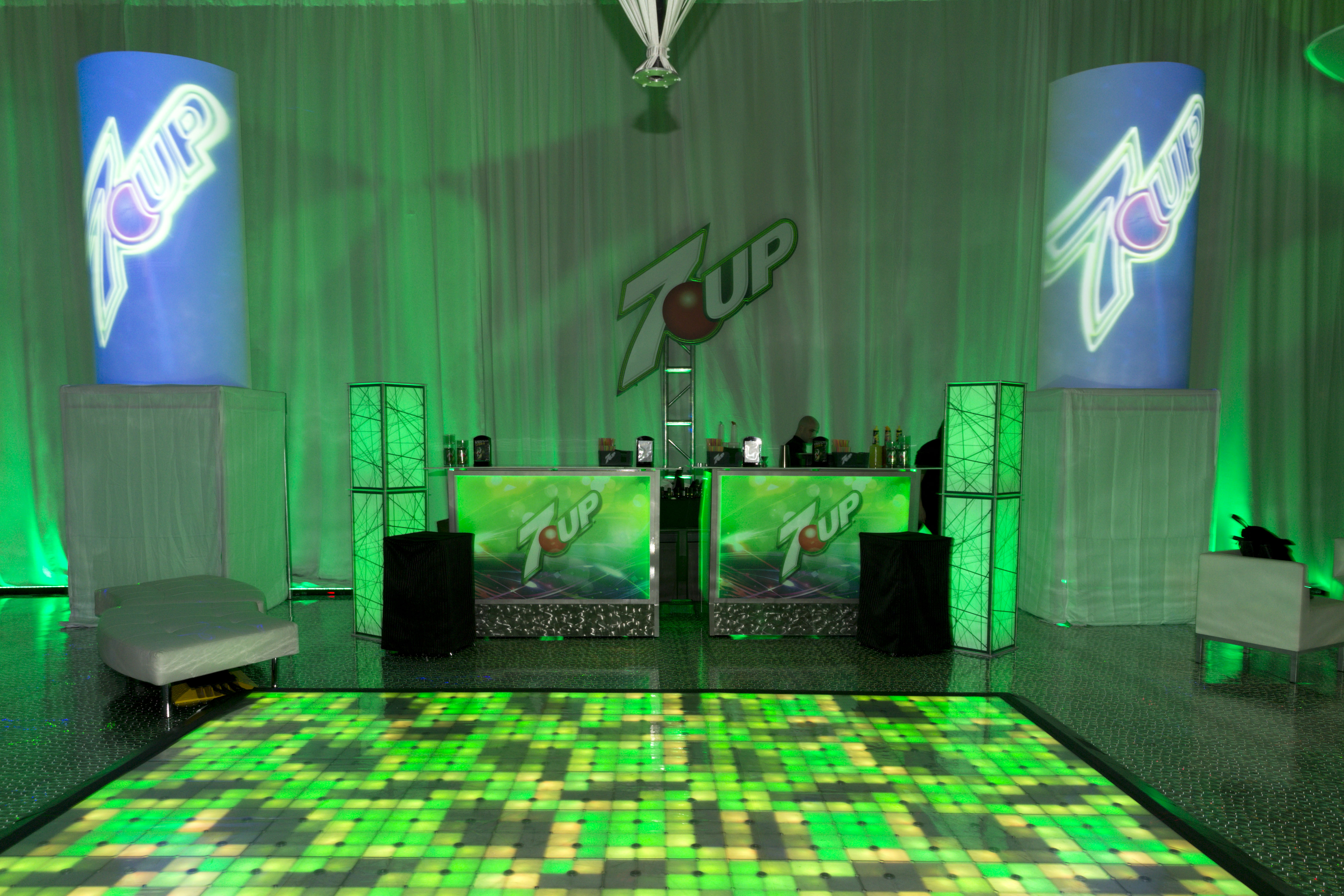 Dance Floor Rental to 7up photo