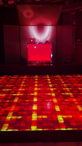 Target rents LED dance floor for event