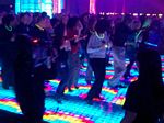 LED dance floor for event