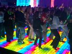 LED dance floor for event