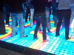 LED dance floor for event