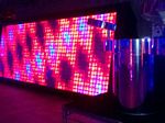 LED dance floor for event