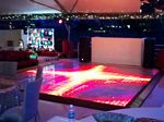 LED dance floor for event