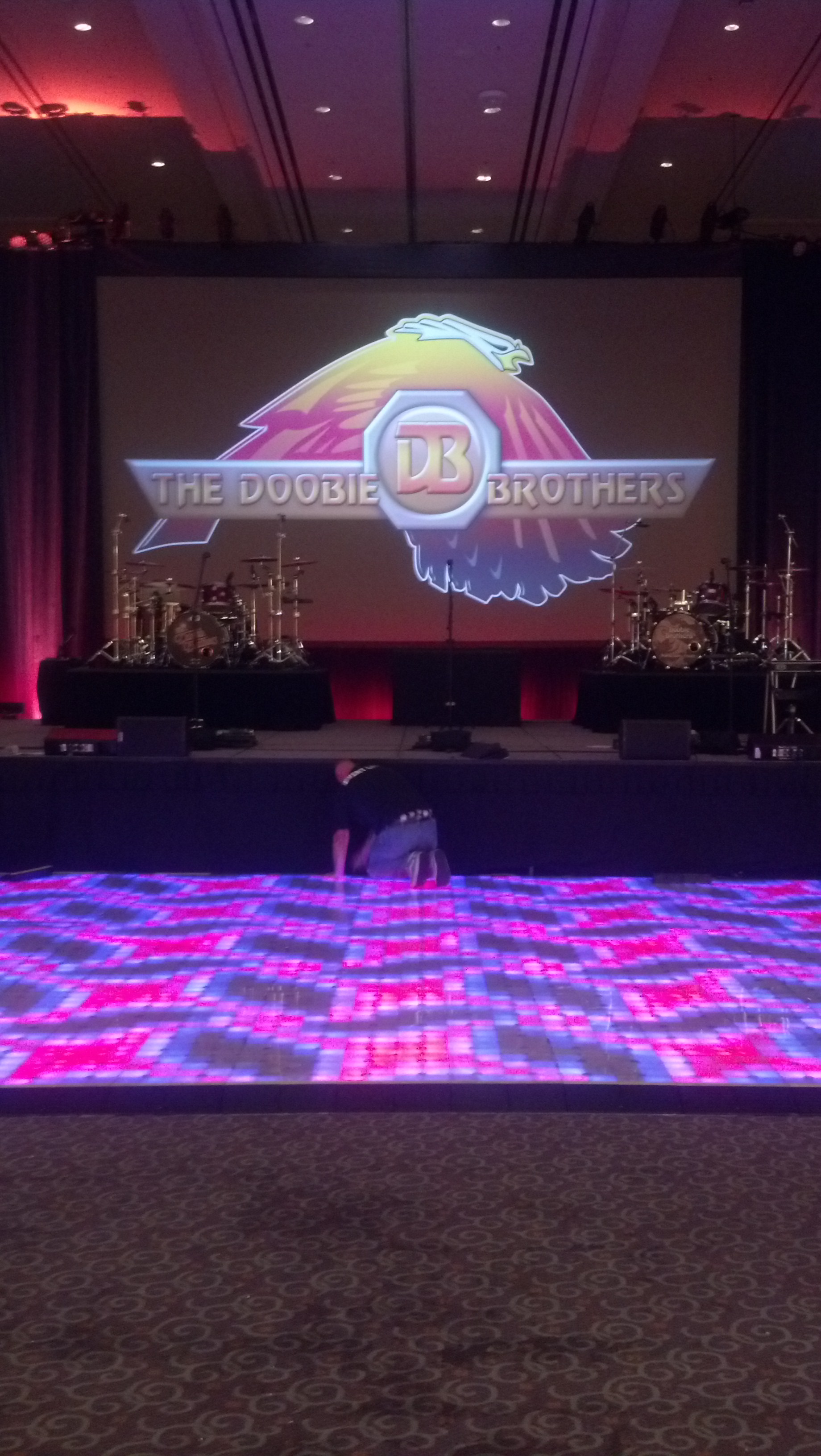 Dance Floor Rental to Doobie Brothers photo