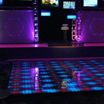 Disney Galla rents LED dance floor for event