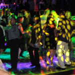 Disney Galla rents LED dance floor for event