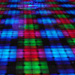 Disney Galla rents LED dance floor for event