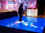 LED dance floor for event