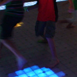 Nickelodeon rents LED dance floor for event