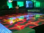 LED dance floor for event