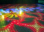 LED dance floor for event