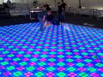 LED dance floor for event