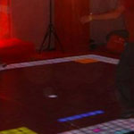 Photo of lighted dance floor