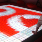 Photo of lighted dance floor